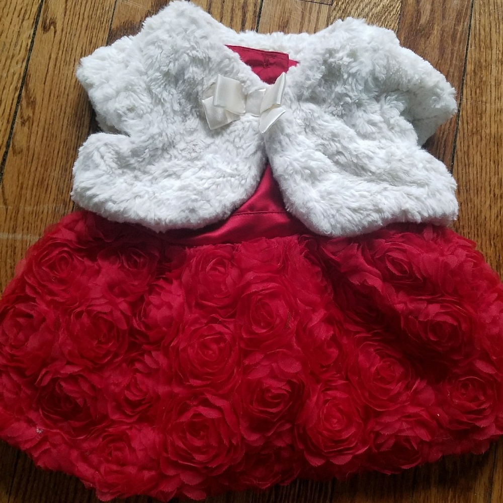 Cat & Jack 6-9M Holiday Outfit